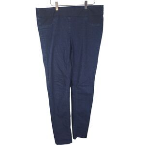 Asos Maternity Jeans 10 Womens Elastic Waist Dark Wash Skinny Leg Bottoms